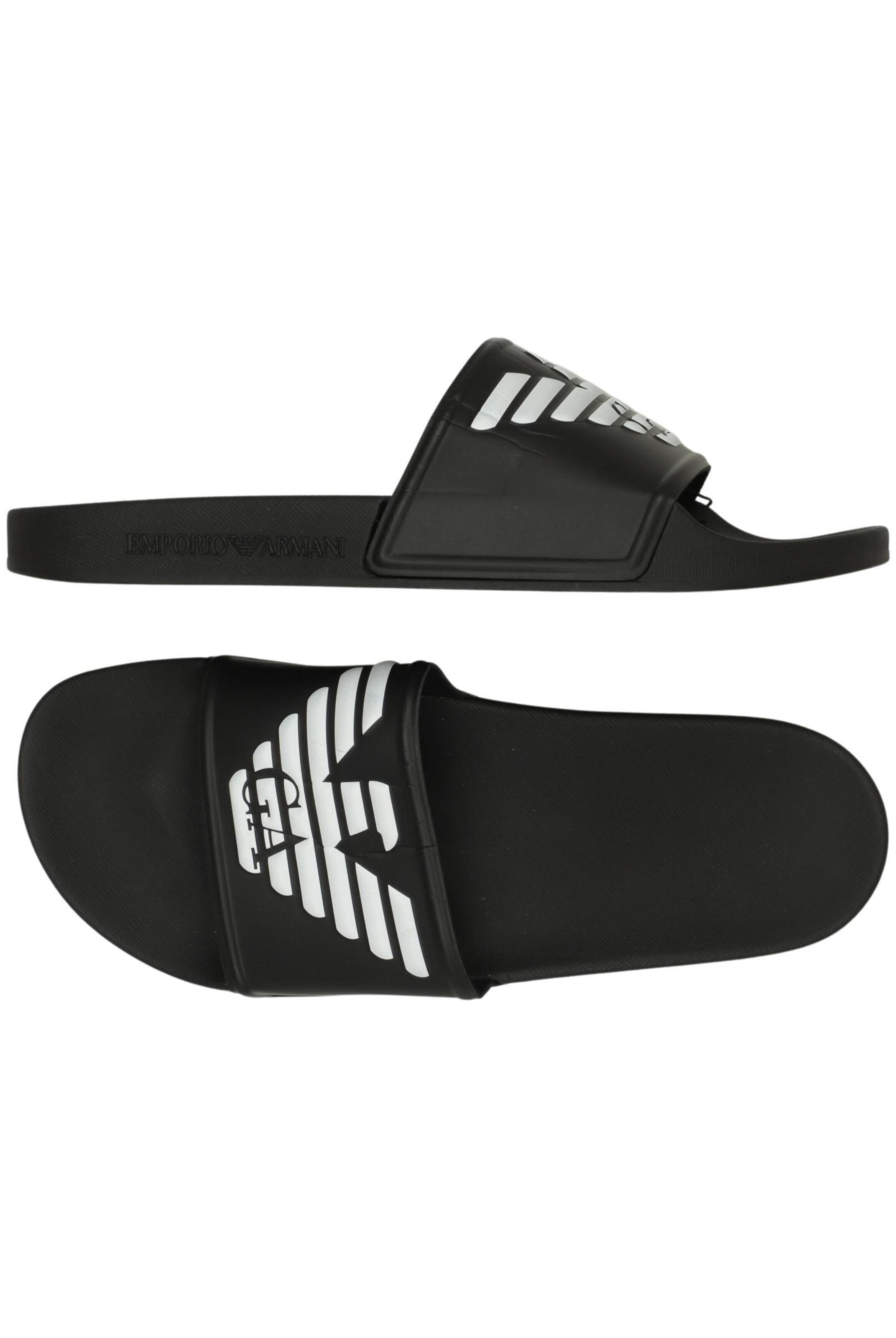 Emporio Armani Sandalen 39 in Schwarz: Vorderseite