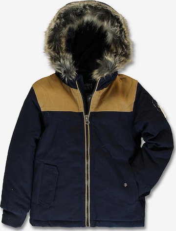 LEMON BERET Winter Jacket in Blue: front