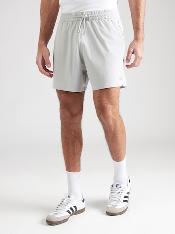 HOLLISTER Avar lõige Püksid, värv hall: eest vaates