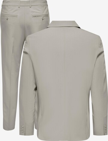 Only & Sons Slim fit Suit 'EVE' in Grey