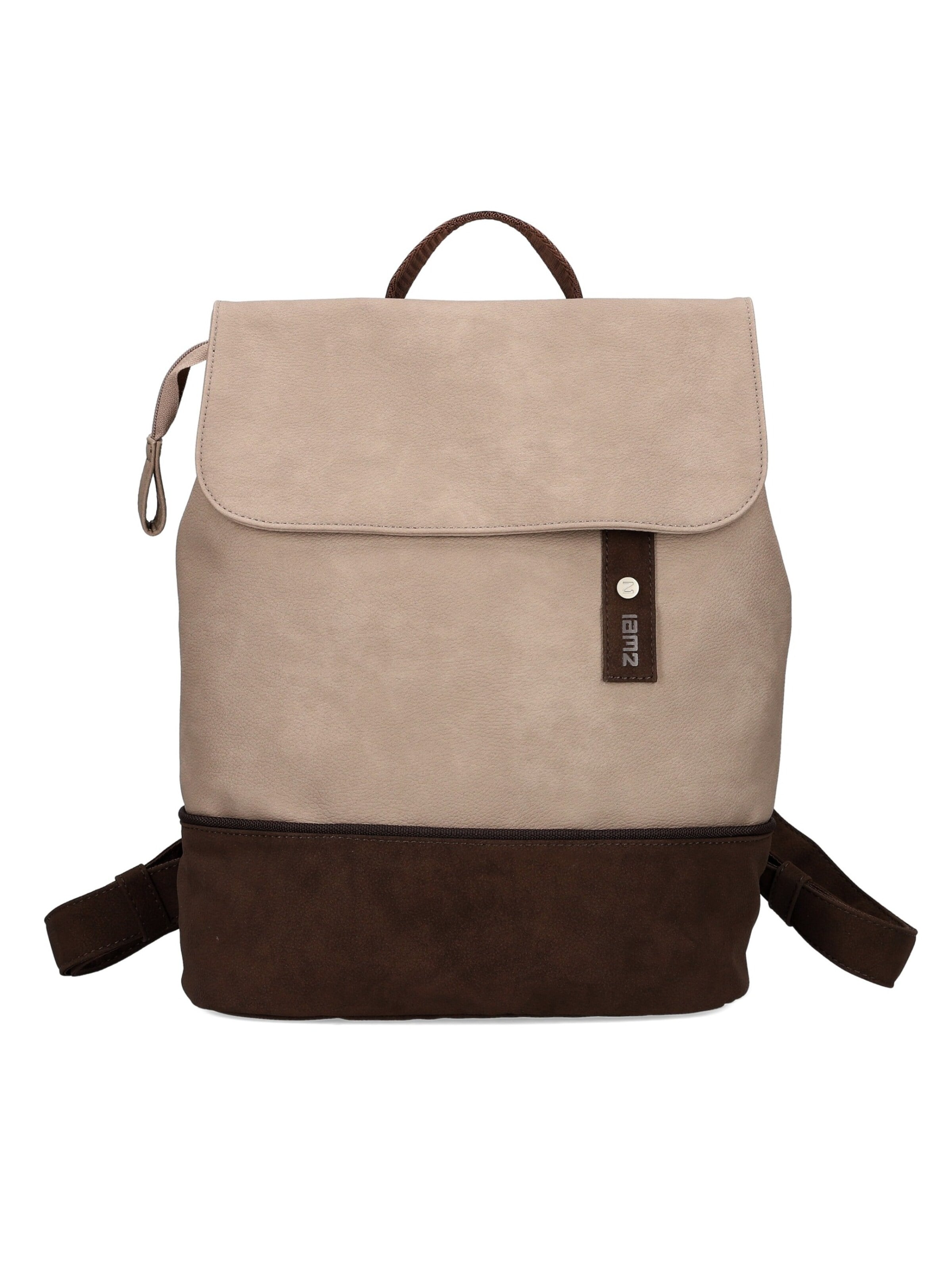 ZWEI Backpack 'JANA JR13' in Brown