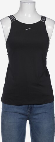 NIKE Top & Shirt in XS in Black: front