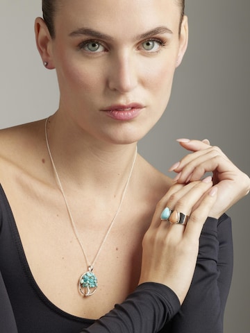 Luxenter Ring 'Sheak' in Blauw