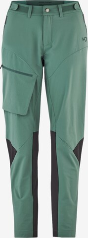 Kari Traa Regular Outdoor Pants 'Voss' in Green: front