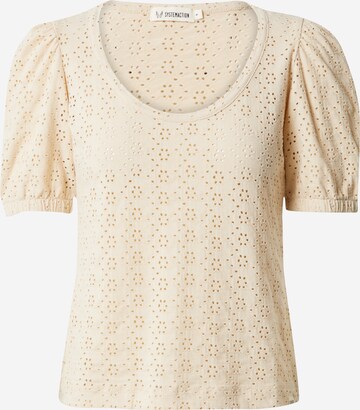 T-shirt 'CALADO' System Action en beige : devant