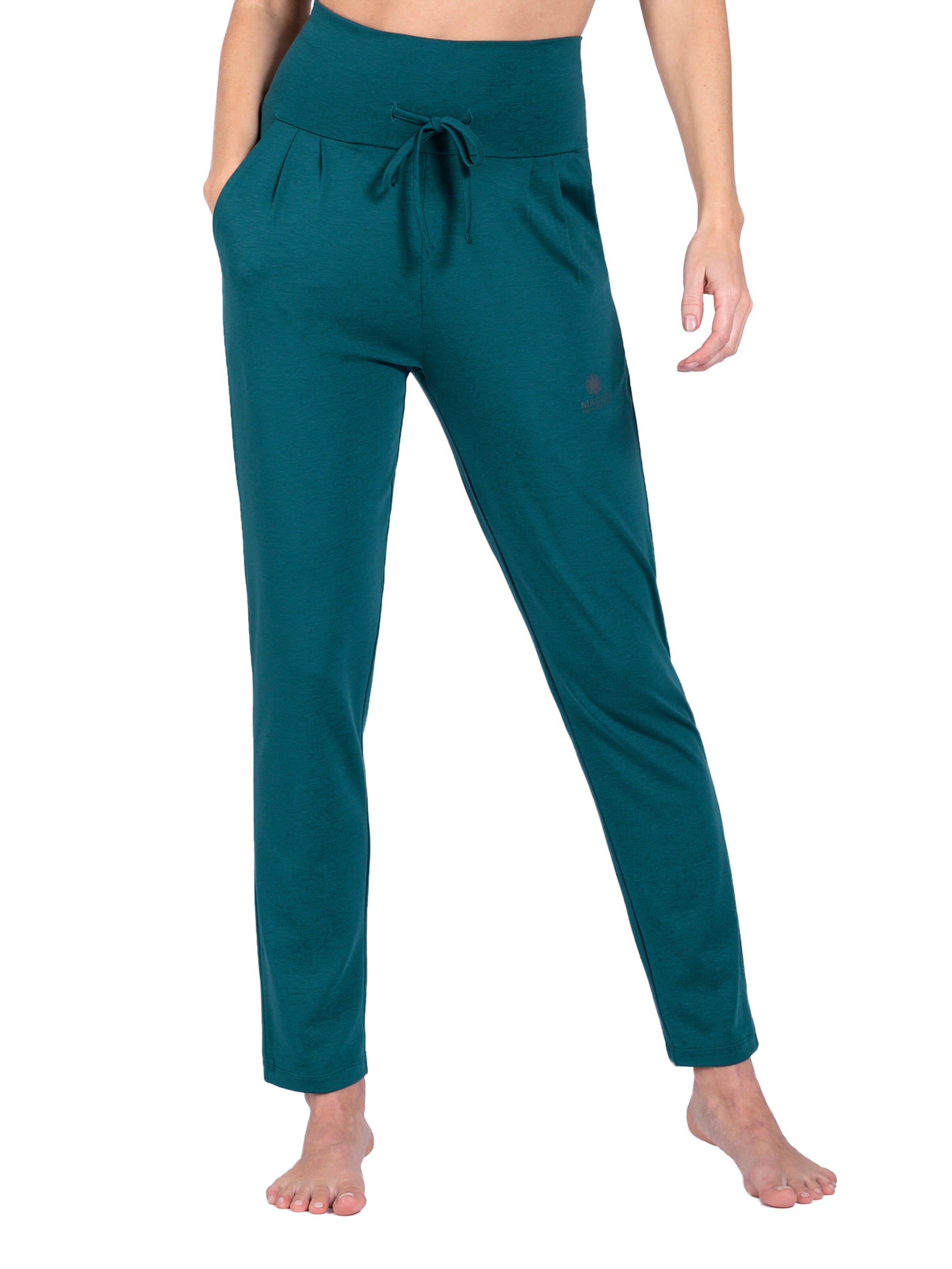 Magadi Regular Sporthose 'Susan'‌‌‌‌‌‌‌ in Grün: Vorderseite