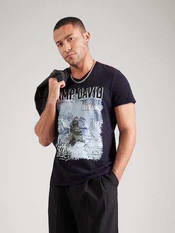 CAMP DAVID Shirt in Blue: front
