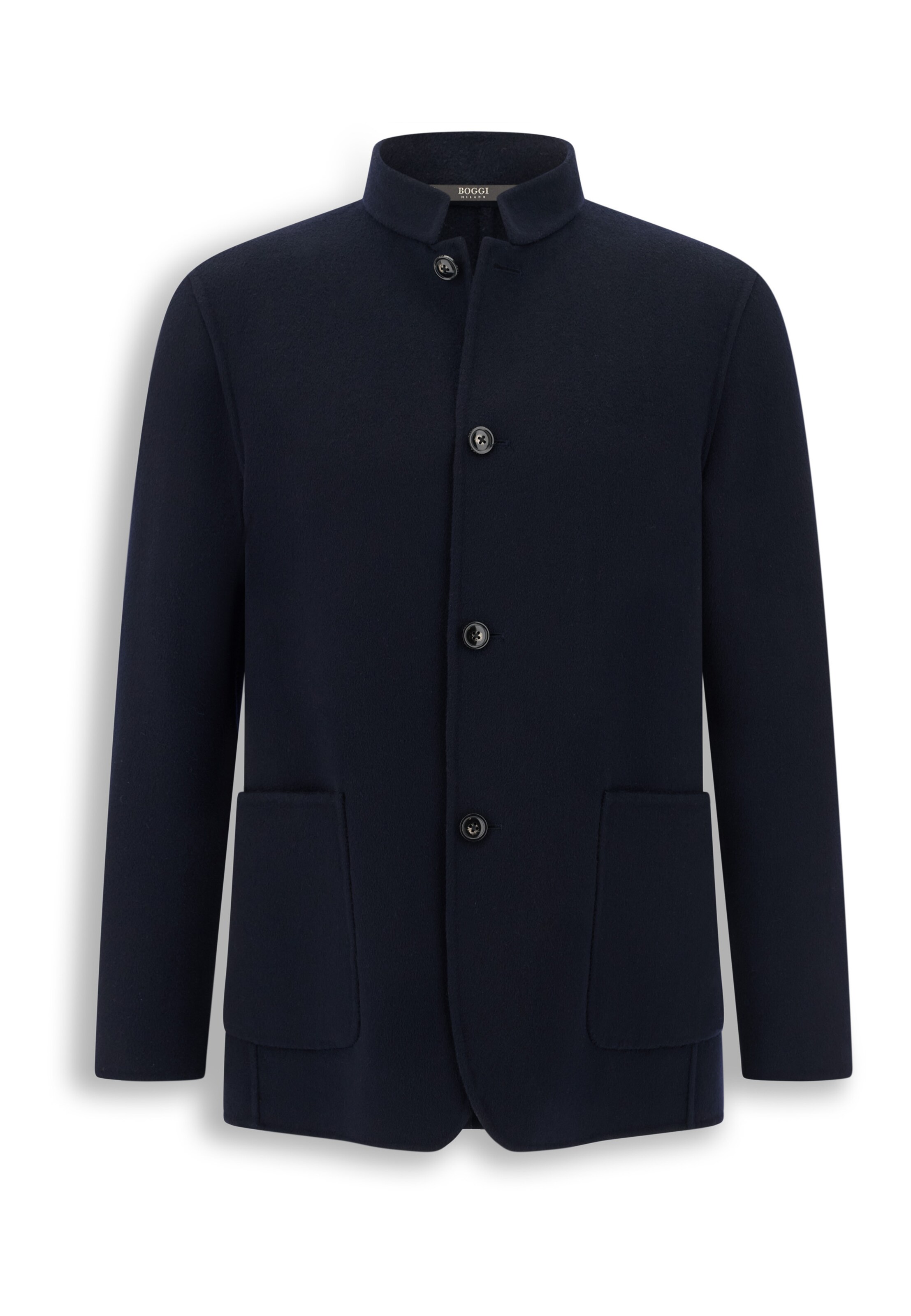Boggi Milano Regular fit Colbert ' KYOTO' in Blauw: voorkant