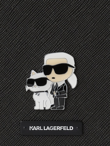 Karl Lagerfeld Puzdro na mobil - Čierna