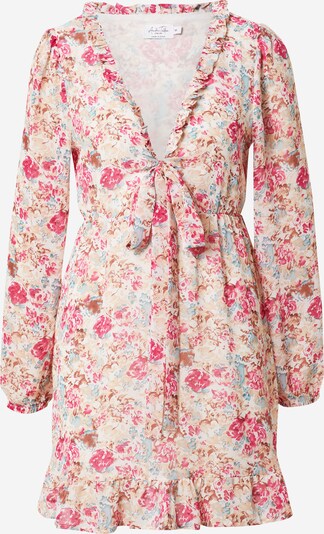 NA-KD Kleid 'Anika Teller' in mischfarben / pink, Produktansicht