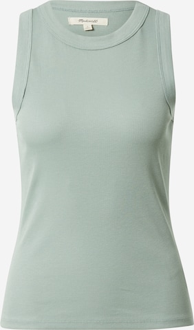 Madewell - Top 'ANDY' en verde: frente