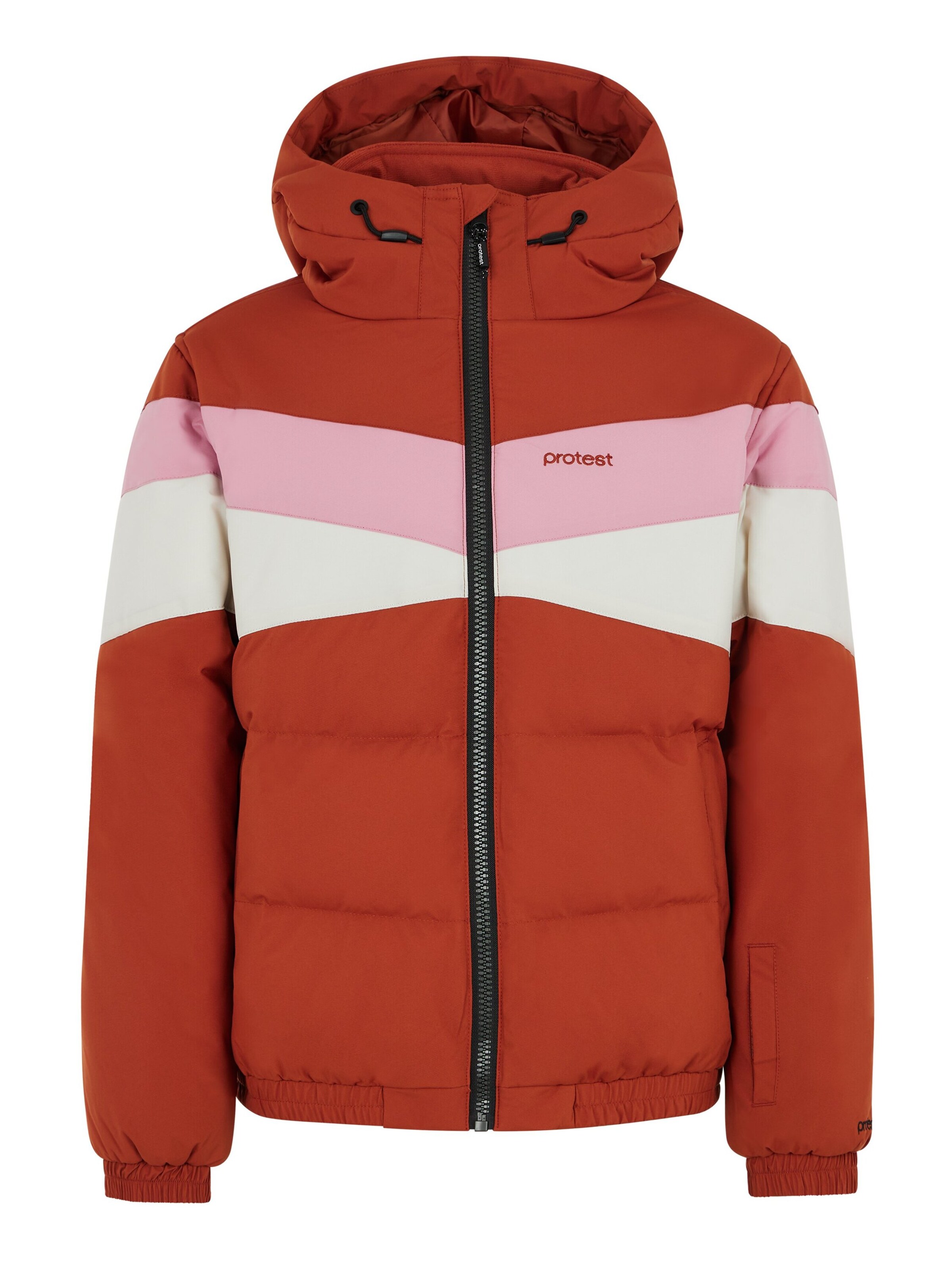 PROTEST Sportjacke 'PRTSISKIN JR'‌ in Rot: Vorderseite
