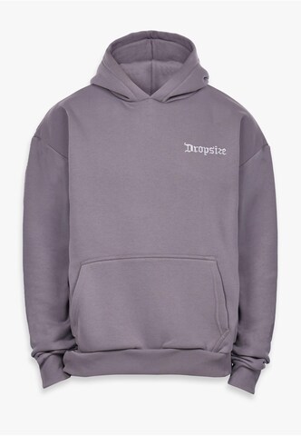 Dropsize Sweatshirt 'Embo' i grå: framsida
