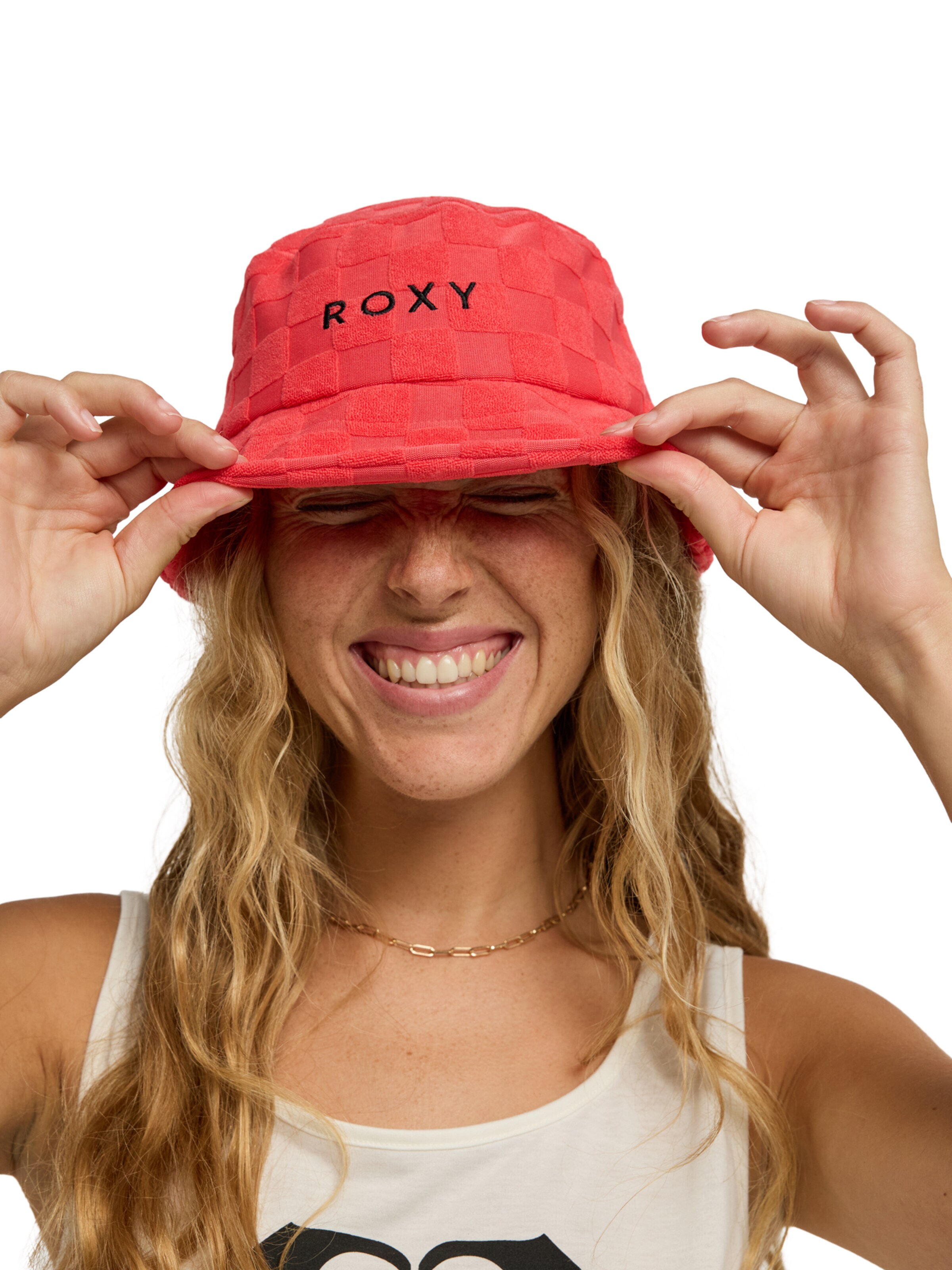ROXY Hut 'Silver' in Rot
