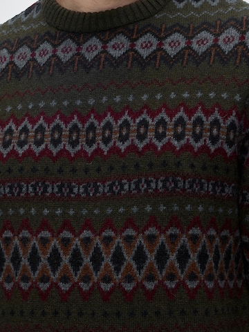 Barbour Pullover in Grün