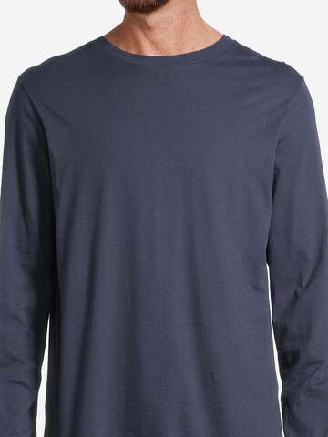 SCHIESSER Pyjama lang 'Night & Home' in Blau