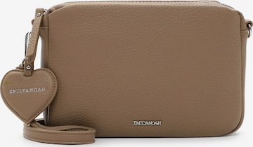 Emily & Noah Taška cez rameno 'Enie' - Hnedá: predná strana