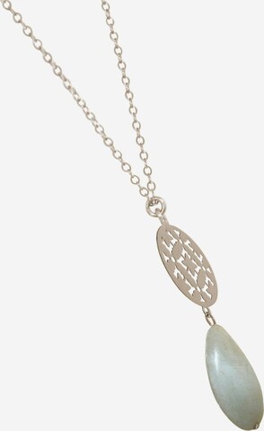 Gemshine Necklace 'Mandala' in Silver