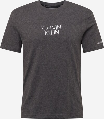 Calvin Klein Shirt in de kleur Donkergrijs / Wit, Productweergave