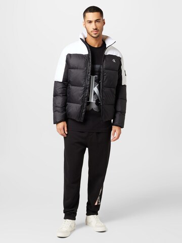 Calvin Klein Jeans Zimní bunda – černá