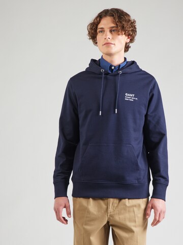 GANT Regular Fit Hemd in Blau: Vorderseite