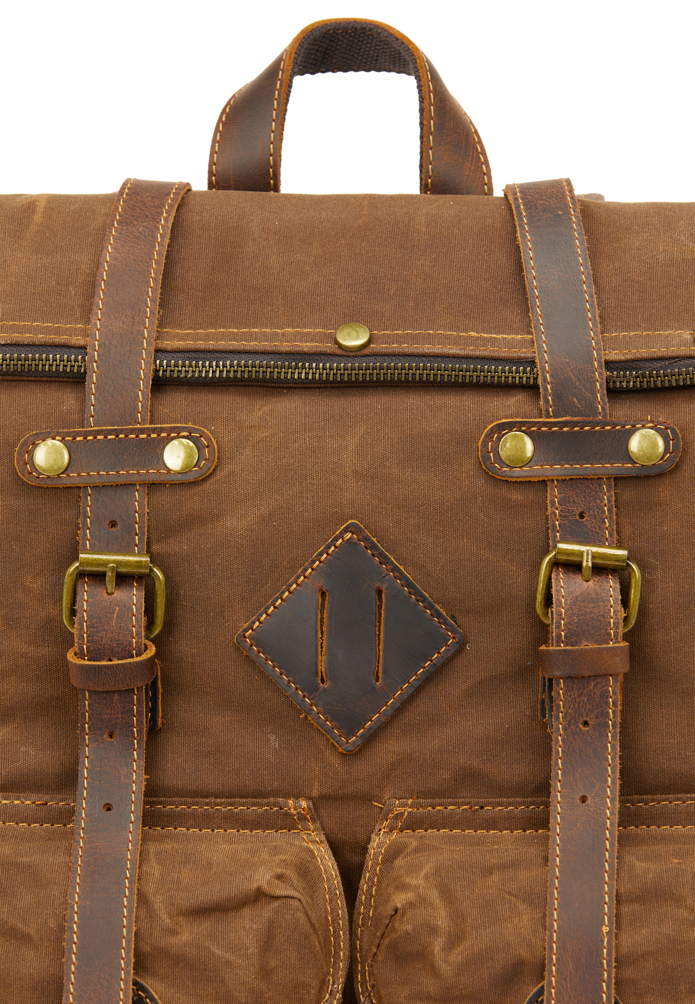 DreiMaster Vintage - Mochila en marrón