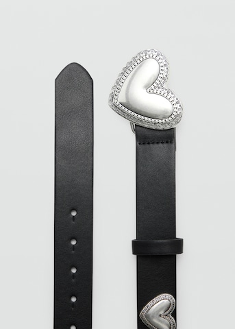 Ceinture 'CORB' MANGO KIDS en noir
