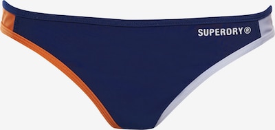 Superdry Športové bikinové nohavičky - námornícka modrá / oranžová / biela, Produkt