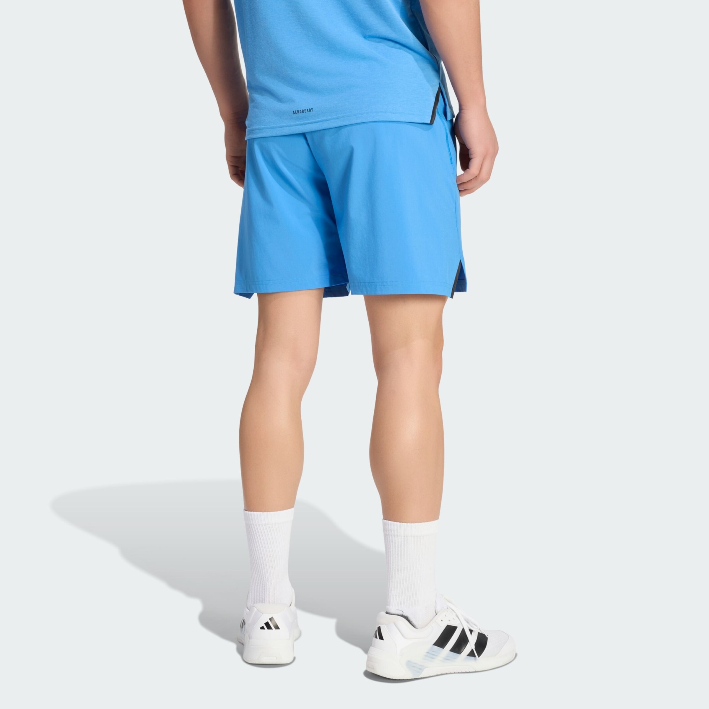 ADIDAS PERFORMANCE Regular Sportbroek 'Designed for Training Workout' in Blauw