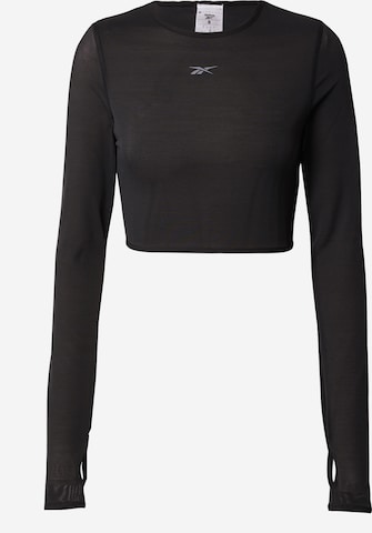 Reebok Performance Shirt 'STUDIO' in Black: front