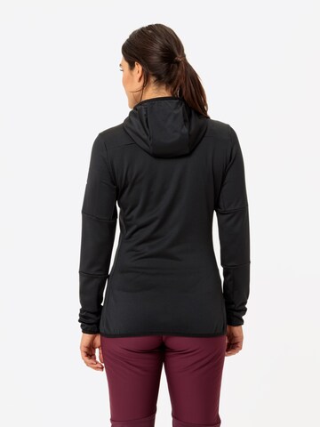 VAUDE Functionele fleece jas 'Monviso' in Zwart