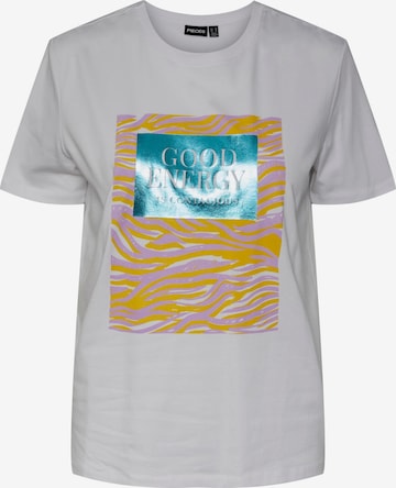 PIECES - Camiseta en blanco: frente