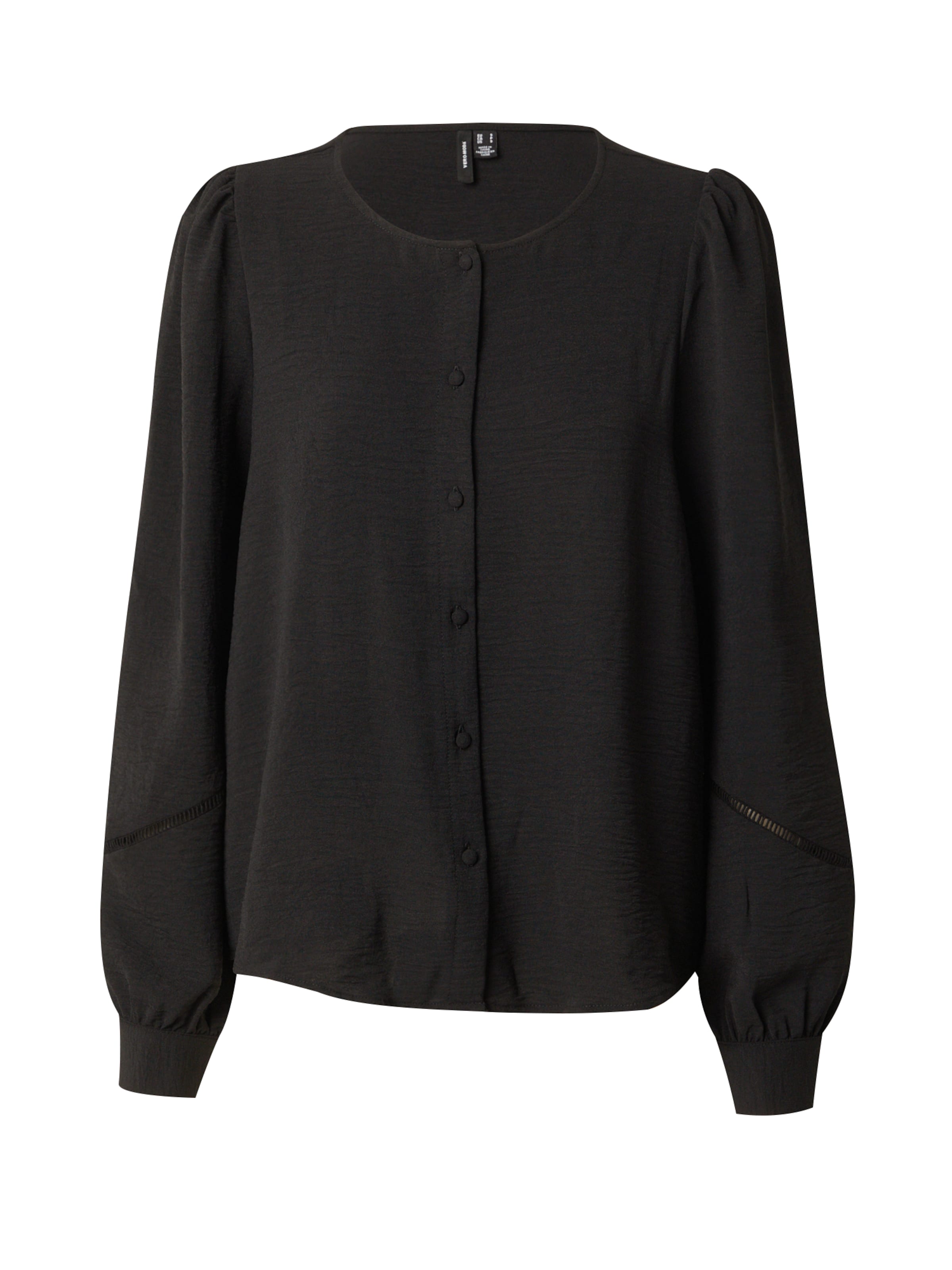 VERO MODA Blúzka 'VMALVA' - Čierna: predná strana