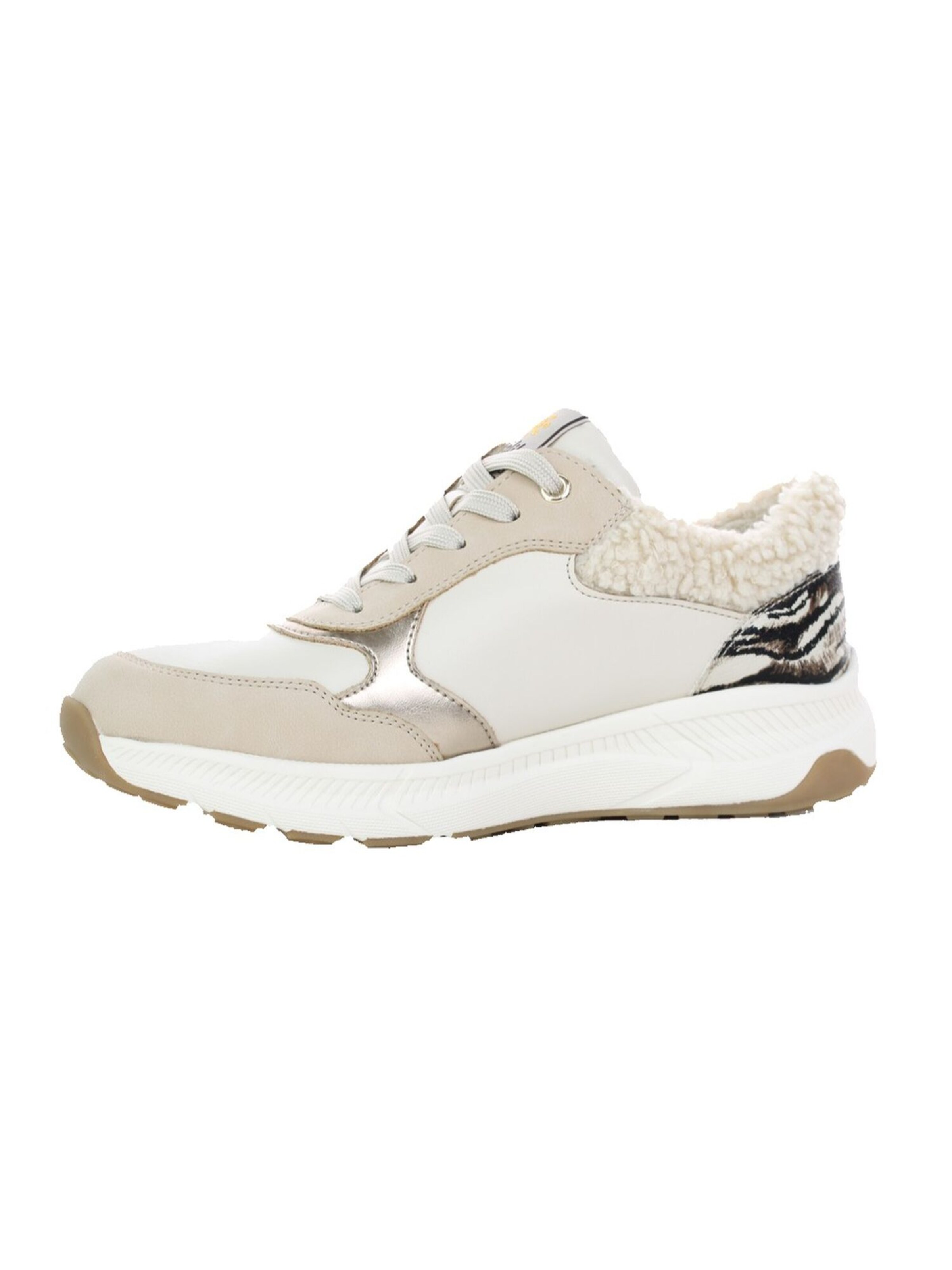 Relife Platform trainers in Beige: front