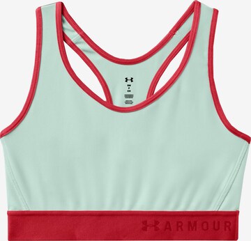 UNDER ARMOUR Sports Bra in Green: front