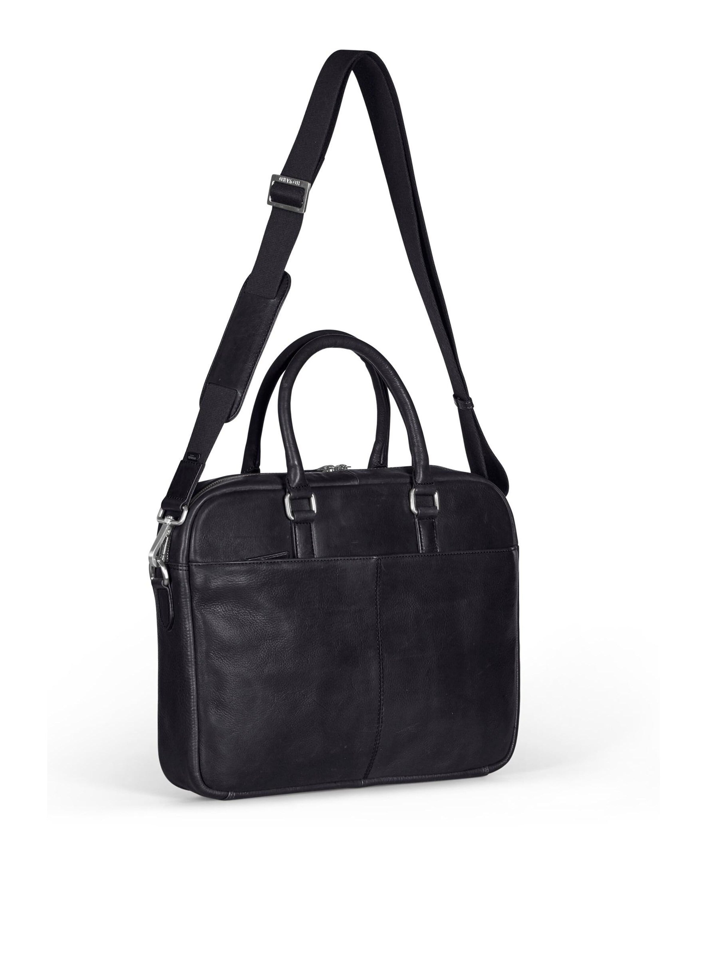 Borsa per laptop 'Morris' di Howard London in nero