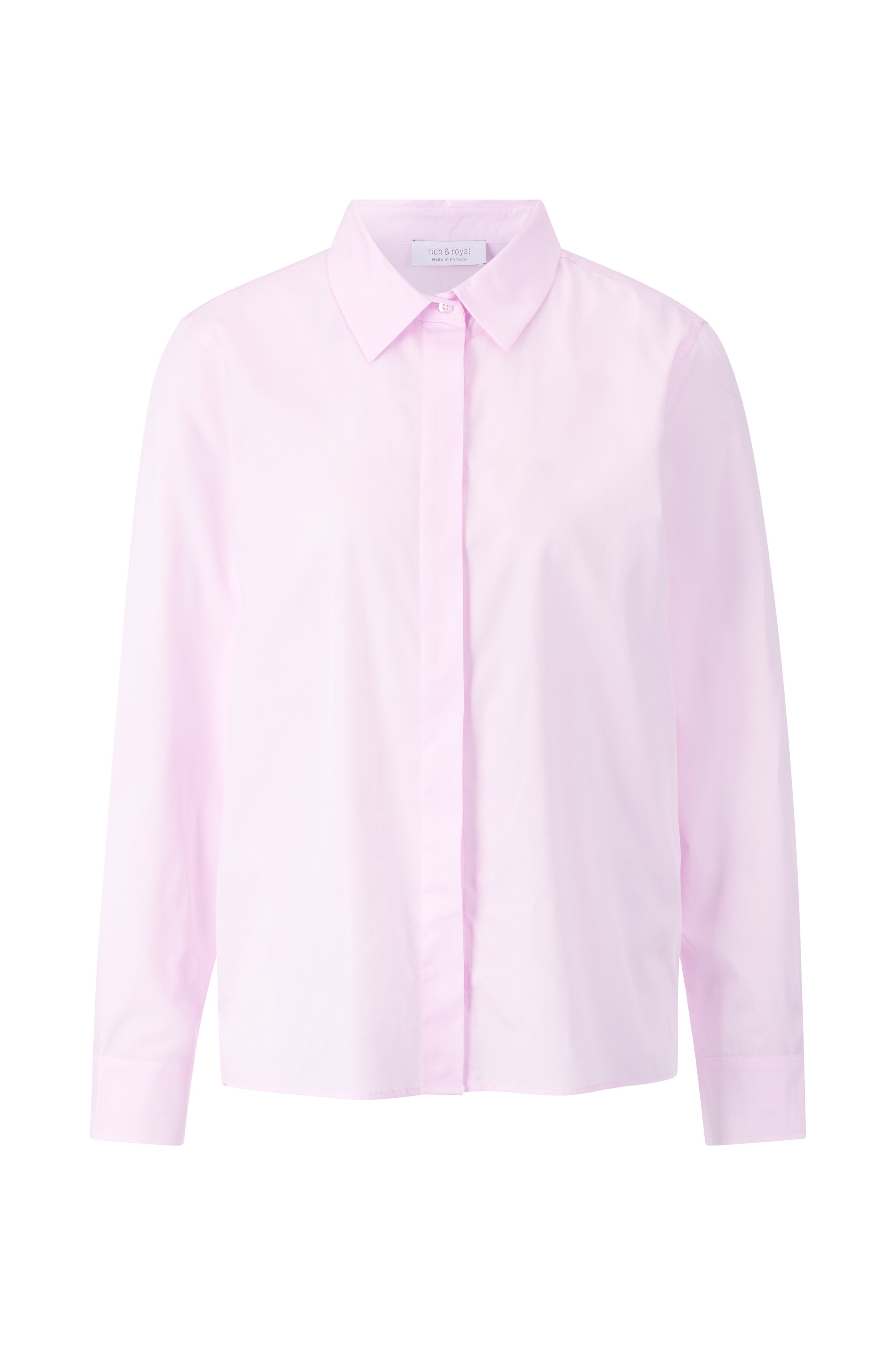 Rich & Royal Блузка в Ярко-розовый: спереди