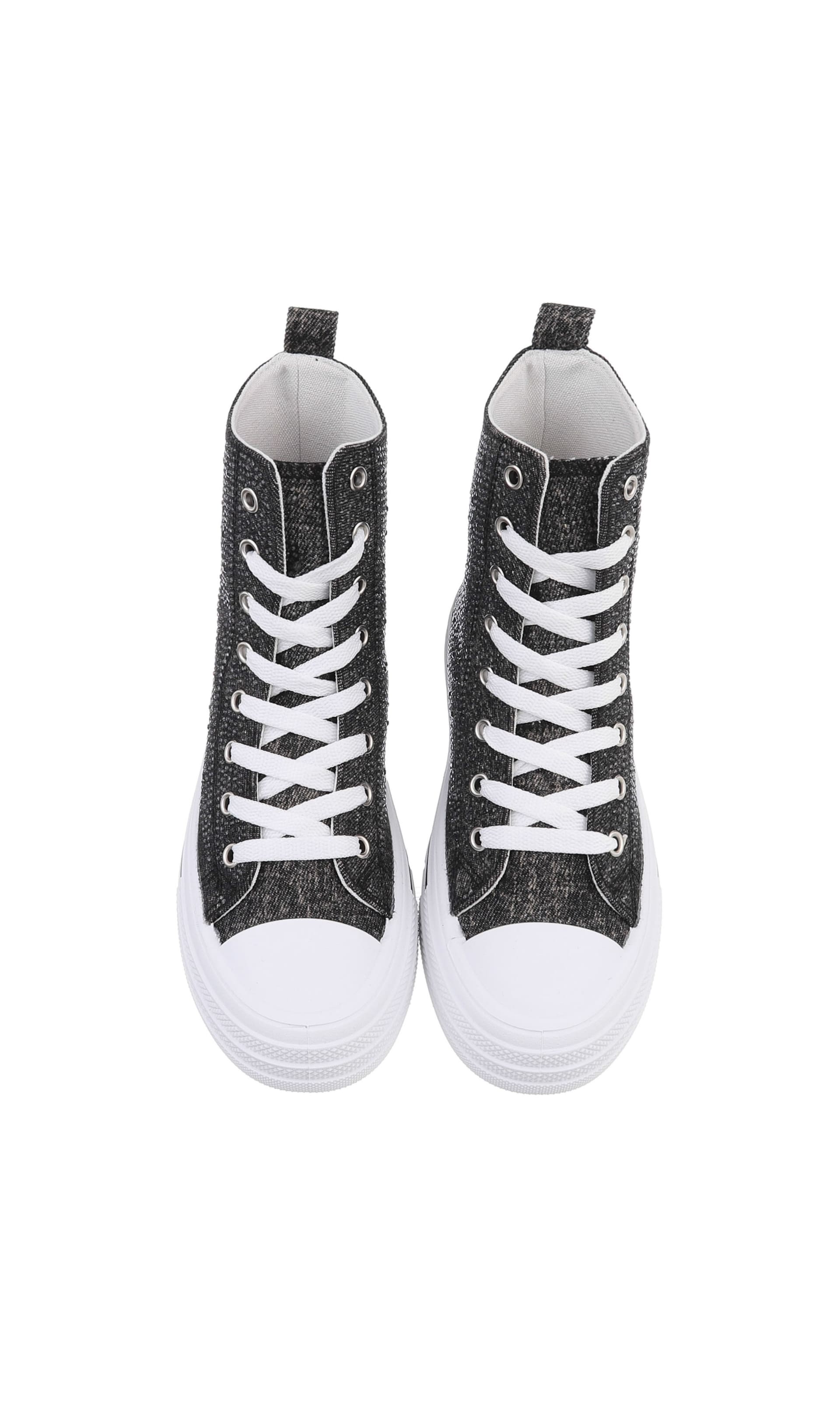 Ital-Design Sneaker in Schwarz