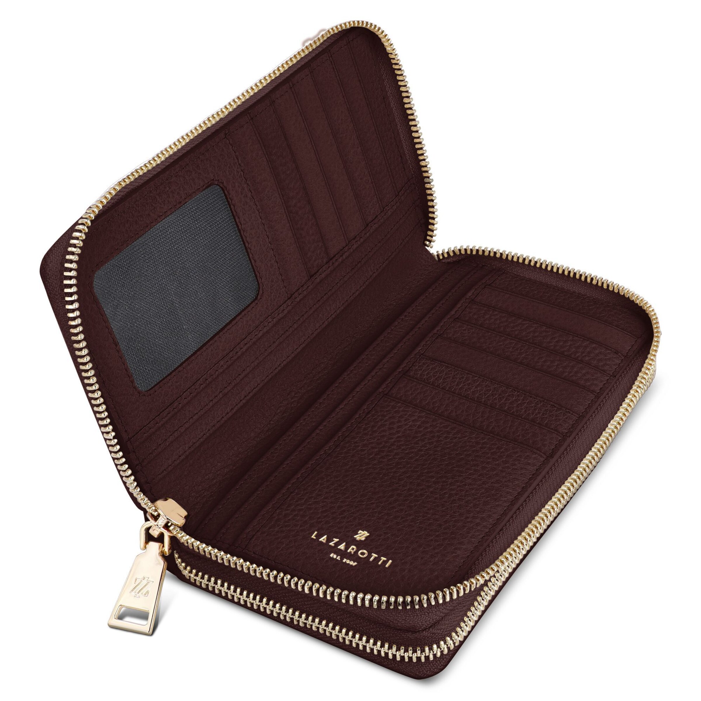 Lazarotti Wallet 'Bologna' in Brown