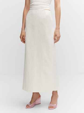 MANGO Skirt 'Fabia' in White: front
