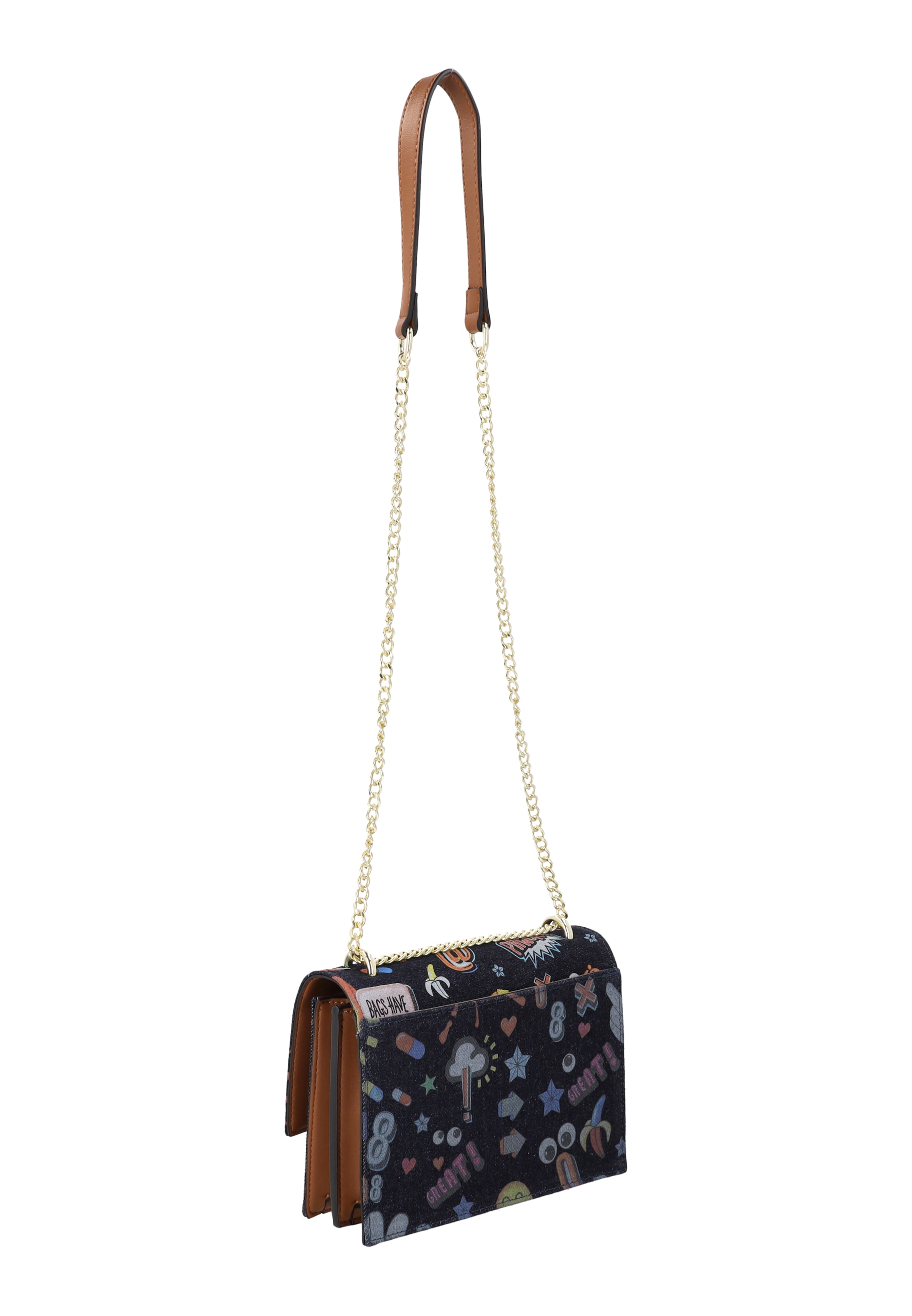 MYMO - Bolso de hombro 'Eye Theme' en negro