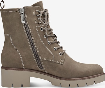 TAMARIS Lace-Up Ankle Boots in Grey