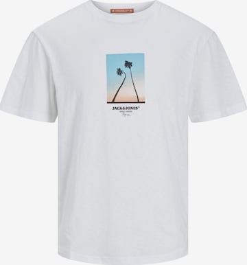 JACK & JONES Shirt in Wit: voorkant