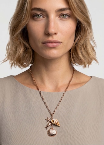PURELEI Necklace 'Ocean Crush' in Gold: front