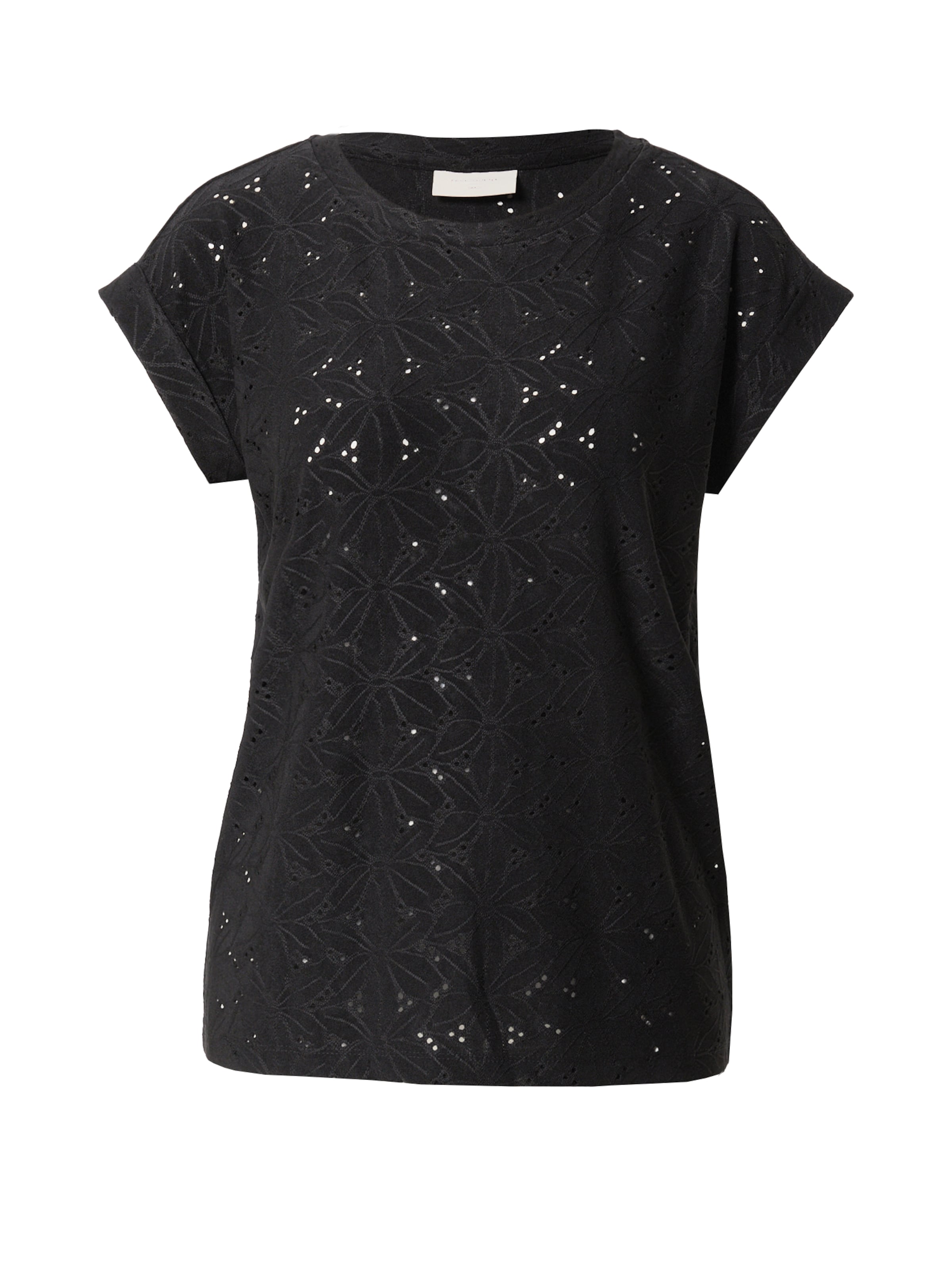 Freequent Koszulka 'BLOND' w kolorze czarny: przód