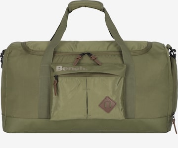 BENCH Travel Bag 'Terra' in Green: front