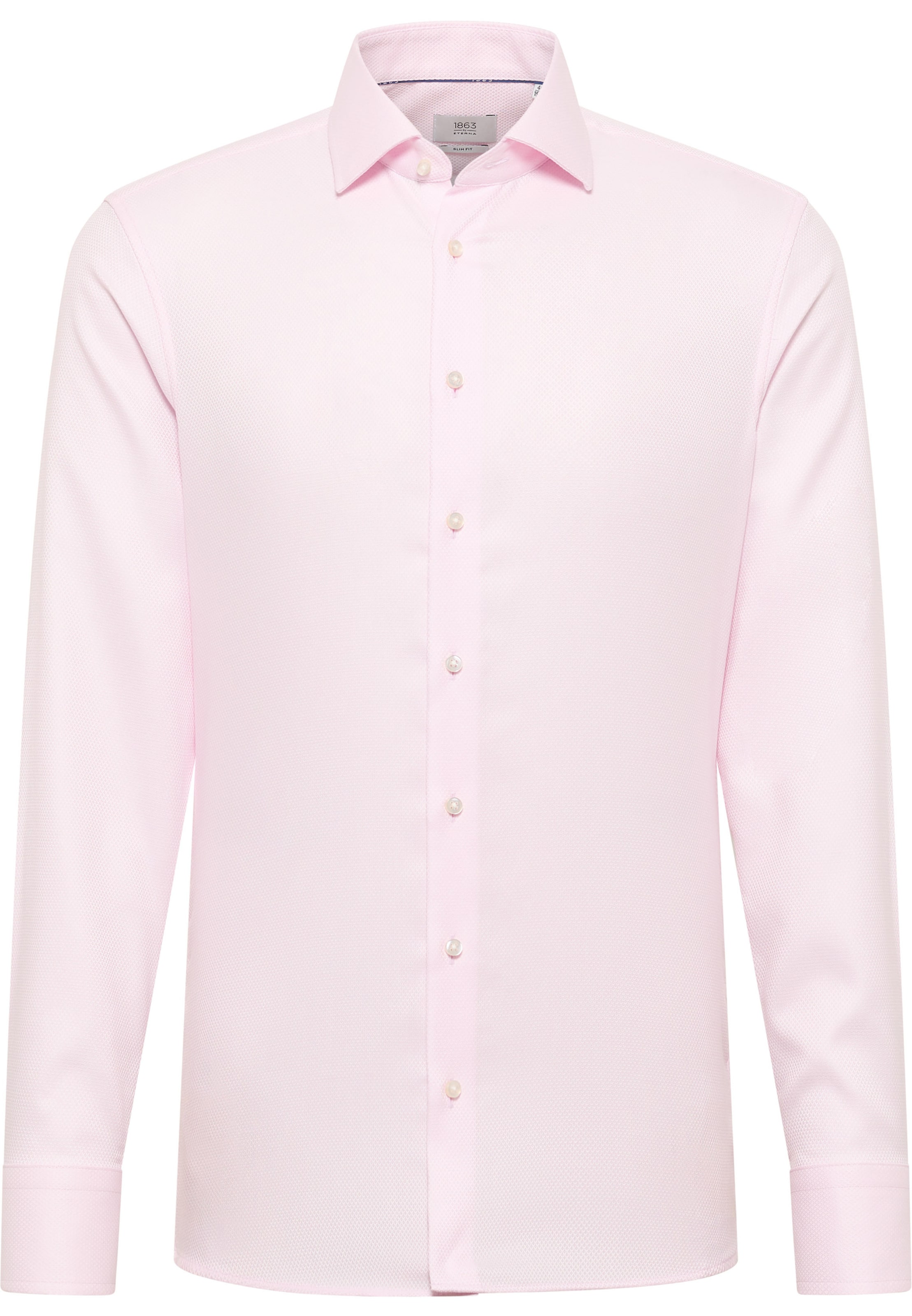 ETERNA Slim Fit Businesshemd in Pink: Vorderseite