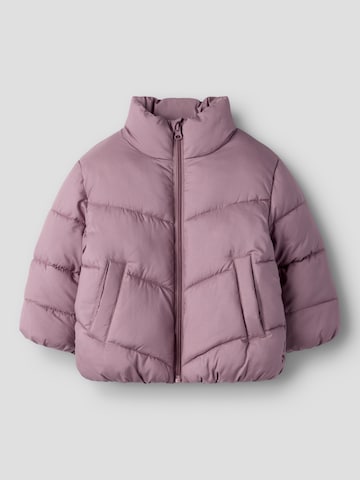 NAME IT Winter Jacket 'Steppjacke Winterjacke Nmfforty' in Purple