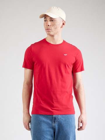 HOLLISTER - Camiseta en rojo: frente
