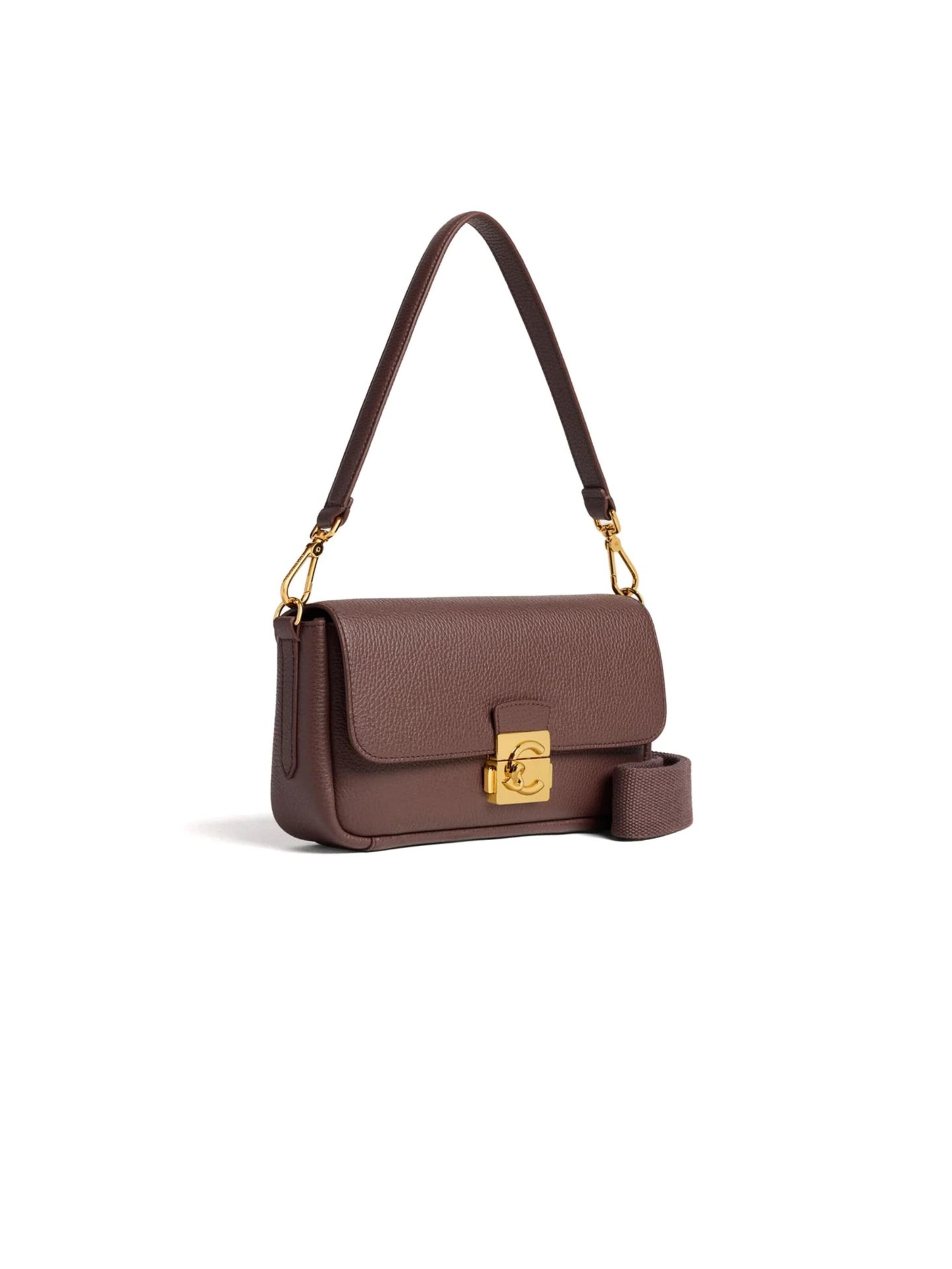Coccinelle - Bolso de mano 'Coccinelle C-Me Lock Medium' en marrón